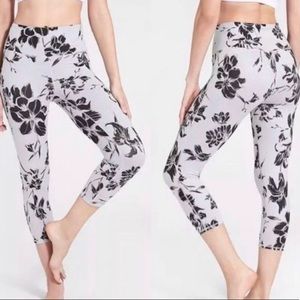 Floral Cropper Athleta Leggings